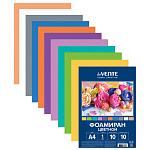 Фоамиран " deVente " А4 10л 10цв 1мм, пастельные цвета, пластиковый пакет, европодвес