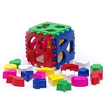 Кубик логический " Karolina toys " Большой, D=11,5, пластик