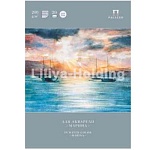 Папка для акварели " Лилия Холдинг " А4 20л Марина, бумага карточная тисненая "Скорлупа", плотность - 200 г/м2