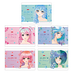 Альбом А4 48л " Hatber " Ангелы аниме (ассорти), на скобе, обложка- матовый ламинированный картон, 3D фольга, блок-офсет 100г/м2, 1 дизайн в спайке, 5 дизайнов в коробке