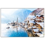 Картина по номерам " Рыжий кот " 30*40см Австрийский город, состав набора: 1 холст с эскизом на подрамнике, акриловые краски, 3 кисти, крепеж, картонная упаковка