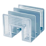 Лоток для бумаг вертикальный пластиковый 3 отделения " Erich Krause " Classic, серый