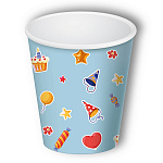 Набор стаканов " Миленд " 250мл, флоупак, Торжество, в наборе 6шт