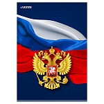 Папка-уголок " deVente " А4 Герб непрозрачная с рисунком, пластик 0,18мм, тиснение фольгой