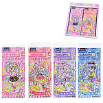 Наклейки детские " Mazari " Одень куклу, 105*235мм, 5 листов, 4 дизайна, пластик, пакет, европодвес