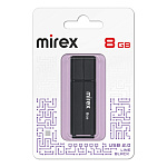 Флеш-диск " Mirex " 8GB Line черный USB 2.0