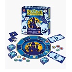 Игра настольная " Русский стиль " Веселые привидения, от 5-8 лет, состав игры: игровое поле, карточки 50шт, жетоны 48шт, кубик, правила