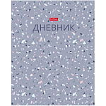Дневник 1-11 класс 7БЦ " Hatber " Terrazzo, мелованный картон, ламинация soft-touch, тиснение, 40л