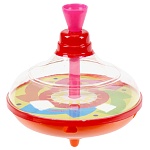 Юла " Рыжий кот " Цветная 3, цвет микс, 11*11*11см