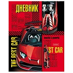 Дневник 1-11 класс 7БЦ " Hatber " Спортивные авто, глянцевый ламинированный картон, 40л