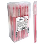 Текстовыделитель 1-4мм, розовый " Attomex " пластиковая упаковка