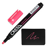 Маркер меловой " Creta " розовый 1-3мм пулевидный наконечник