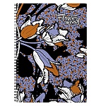 Тетрадь с пластиковой обложкой спираль А4 80л клетка " Erich Krause " Tulips, офсет, скругленные углы, 1 дизайн в коробке