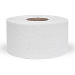 Бумага туалетная 1-слойная " Plushe " Professional 1 рулон со втулкой, 200м, серая, h=95, d=185мм, 26г/м