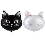 Шар фольгированный фигурный 28"/70см Котики