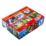 Кубики " Задира " пластиковые Сказки №2, 12шт 4*4*4см, в термоусадочной пленке 16,5*12,2*4см