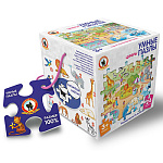 Пазлы " Русский стиль " напольные 24элемента Умные пазлы. Цифры, 59,4*42см, картонная упаковка 16*16*16см