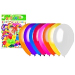 Шар латексный " KWELT "  9"/23см металлик, ассорти