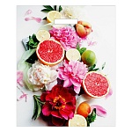 Пакет ПЭ " Миленд " с вырубной ручкой ПВД, 38*45см 50мкм Летний цитрус