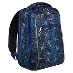 Рюкзак " Erich Krause " 44*29*21см ErgoLine Urban 18L Neon Dragonflies, эргономичная спинка, 2 отделения, внешний карман на молнии, усиленное дно, светоотражающие элементы, регулируемые лямки