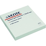 Блок самоклеящийся (стикеры) 76*76мм 100л пастель, голубой " deVente "