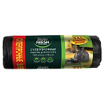 Мешки для мусора " Master Fresh " 120л 10шт черные, прочные, толщина 23мкм, в рулоне