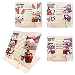 Подставка для книг " KWELT " металлическая Basketball boy 21*19см, ассорти (без возможности выбора дизайна), термоусадочная пленка