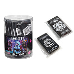 Ластик " deVente " Korokoro 50*27*7мм прямоугольный, черный, с запечаткой оригинального дизайна, индивидуальная упаковка со штрих кодом