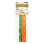 Набор закладок-ляссе " Нетеряшки " №21 для формата А4 фактурные, самоклеющиеся, ассорти, из 3-х широких лент