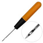 Шило канцелярское с ушком " KWELT " 150мм, длина иглы- 50мм, пластиковая ручка