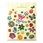 Пакет ПЭ " Интерпак " с вырубной ручкой ПВД, 31*40см 60мкм Бижутерия