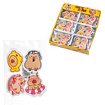 Набор ластиков " Mazari " Капибары мини, 2*2,7см, термопластичная резина, фигурные, ассорти, 4шт, картонная упаковка