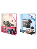 Фотоальбом " KWELT " 80 фото Male attributes, ассорти, 10*15см, твердая обложка, тиснение фольгой, индивидуальный бокс, в термоусадочной пленке, 19*23*5,5см