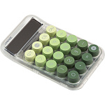 Калькулятор настольный 10 разрядов " deVente " Degrade DD-1, 125*150*18мм, двойное питание, оливковый