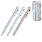 Ручка шариковая автоматическая " Bruno Visconti " SoftClick. Morandi, синяя 0,7мм, толщина письма 0,5мм, пластиковый корпус, покрытие soft-touch, цвет корпуса - ассорти multicolor, пластиковый клип, пластиковый тубус