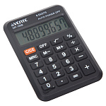 Калькулятор карманный 8 разрядов " deVente " DP-1608, 58*88*11мм, батарея, черный