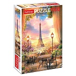 Пазлы " Hatber " 1000элементов Романтичный Париж 68*45см, картонная упаковка