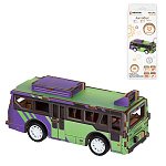 Пазлы 3D " Rezark " Автобус, 30 деталей, 13,8*5,4*5,8см, фанера