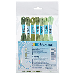 Набор мулине " Gamma " Спектр 7*8м хлопок fern