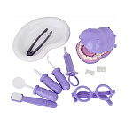 Игровой набор " Лена " Я-доктор, в наборе: 11 пердметов, визика, рецепты, пластиковая упаковка, европодвес