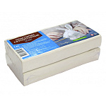 Пластилин " Глобус " скульптурный 1кг белый, твердый, индивидуальная упаковка