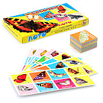 Игра настольная " Задира " Лото Бабочки, состав: 6 карточек, 48 фишек, 16,4*8,4*1,5см, материал картон