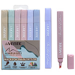 Набор текстовыделителей 6цв, 1-4мм, Marandi, " deVente " пластиковая упаковка, европодвес