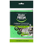Губка для посуды " Master Fresh " Целлюлозная, 2шт 97*127*20мм