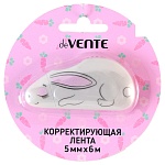 Корректирующая лента " deVente " Rabbit, 5мм*6м, картонный блистер, европодвес
