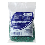 Резинка банковская " Ellipse " зеленая 1000г 60мм, пакет