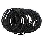 Резинка банковская " deVente " Total Black черный 50г, длина 60мм