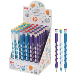 Карандаш механический " Hatber " Tool 0,9мм ассорти, картонный дисплей