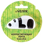 Корректирующая лента " deVente " Panda 5мм*6м, картонный блистер, европодвес