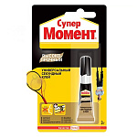 Клей " Момент " 3г Супер, высокопрочный, гель